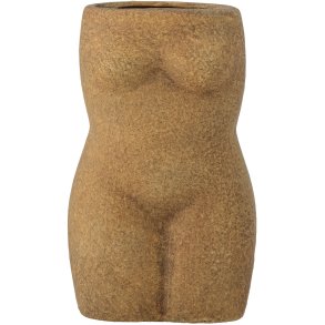 Bloomingville Emeli Deko Vase H16 cm, Braun