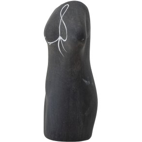 Bloomingville Lulu Vase H16 cm, Sort