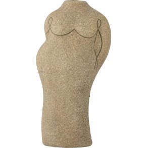 Bloomingville Lulu Deko Vase H19,5 cm, Braun