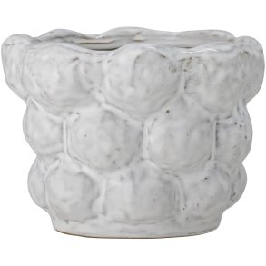 Bloomingville Dieter Blumentopf H12 cm, Wei