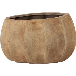 Bloomingville Conja Deko Blumentopf H16 cm, Braun