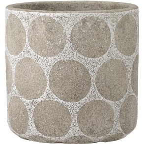 Bloomingville Felan Deko Blumentopf H12 cm, Wei