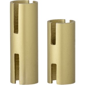 Bloomingville Hatice Kerzenhalter 2er Set, Gold