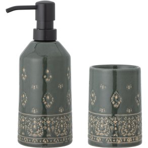 Bloomingville Cheran Sbedispenserst 2 Dele, Grn