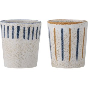 Creative Collection Lobelia Tasse 2er Set 25 cl, Blau