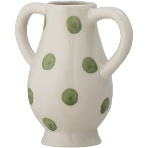 Bloomingville Asrin Vase H15 cm, Grøn