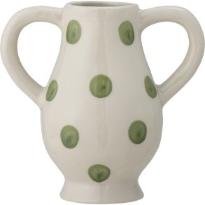 Bloomingville Asrin Vase H15 cm, Grøn