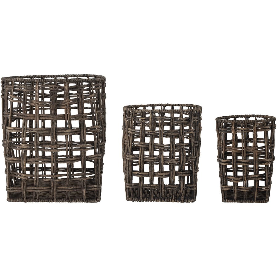 Creative Collection Fune Kurv 3 stk, Brun