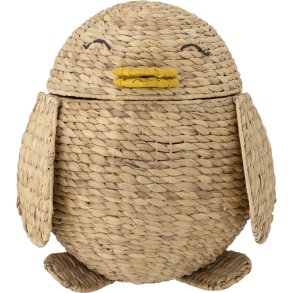 Bloomingville Mini Pingo Kurv m. L�g 47 cm, Natur