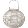 Bloomingville Malua Laterne mit Glas H36 cm, Rattan