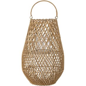 Creative Collection Edin Lanterne m. Glas H37 cm, Natur