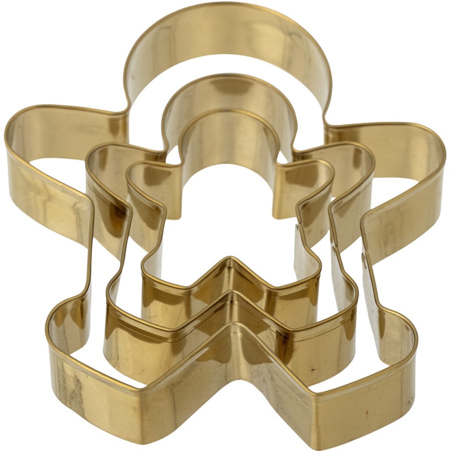 Bloomingville Cailie Kageudstikker 3 stk, Guld