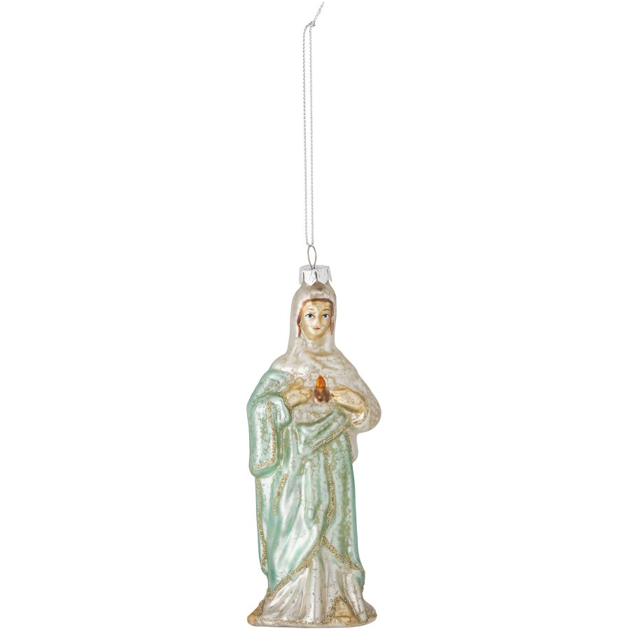 Bloomingville Madonna Ornament 15 cm, Grün