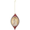 Bloomingville Chrissie Ornament 15 cm, Rd