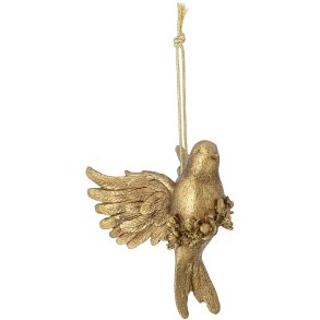 Bloomingville Jaylyn Ornament 12,5 cm, Guld