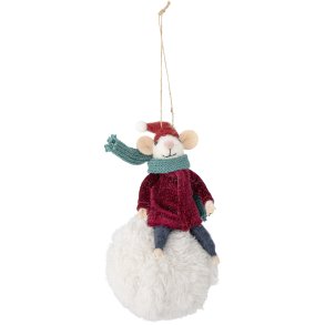 Bloomingville Peo Ornament 17 cm, R�d