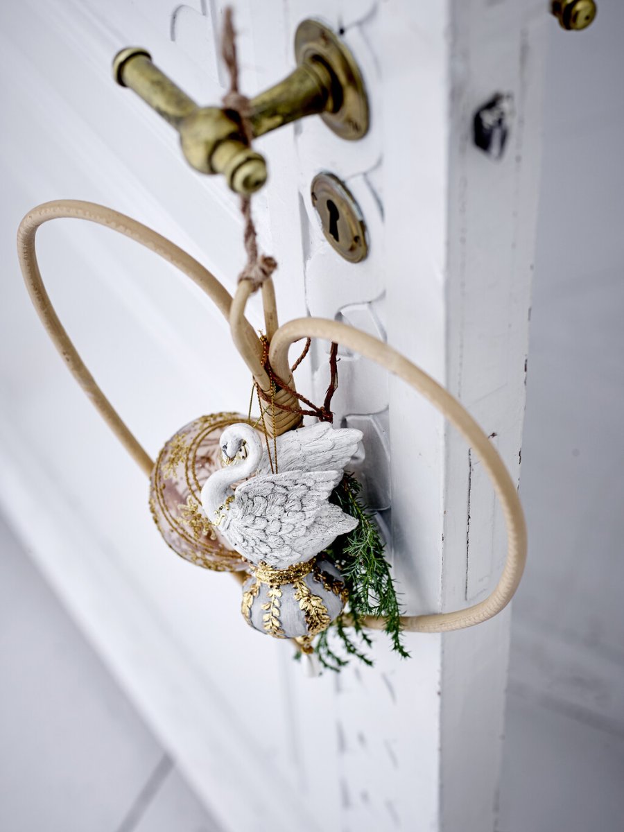 Bloomingville Karima Ornament 2 stk, Natur