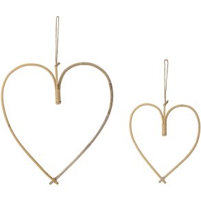 Bloomingville Karima Ornament 2 stk, Natur