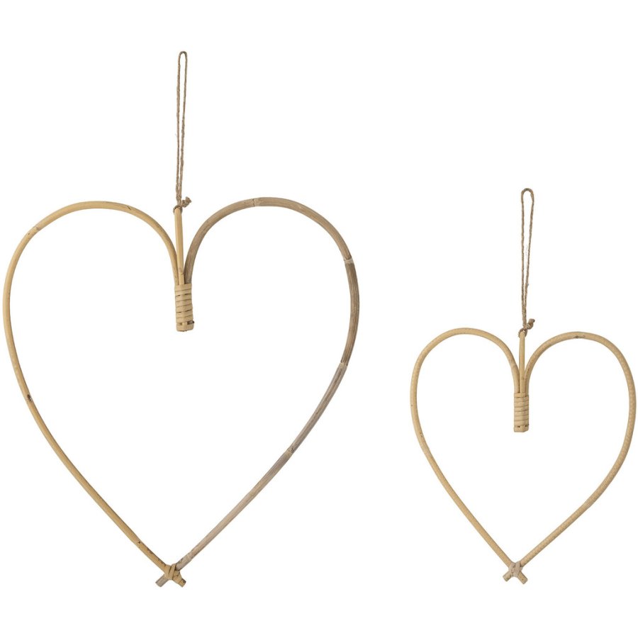 Bloomingville Karima Ornament 2 stk, Natur