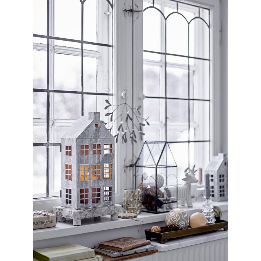 Bloomingville Heidrun Laterne 2er Set, Grau