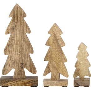 Bloomingville Louella Dekotr� 3 stk, Natur