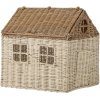 Bloomingville Mini Sigga Puppenhaus mit Deckel H30 cm, Natur