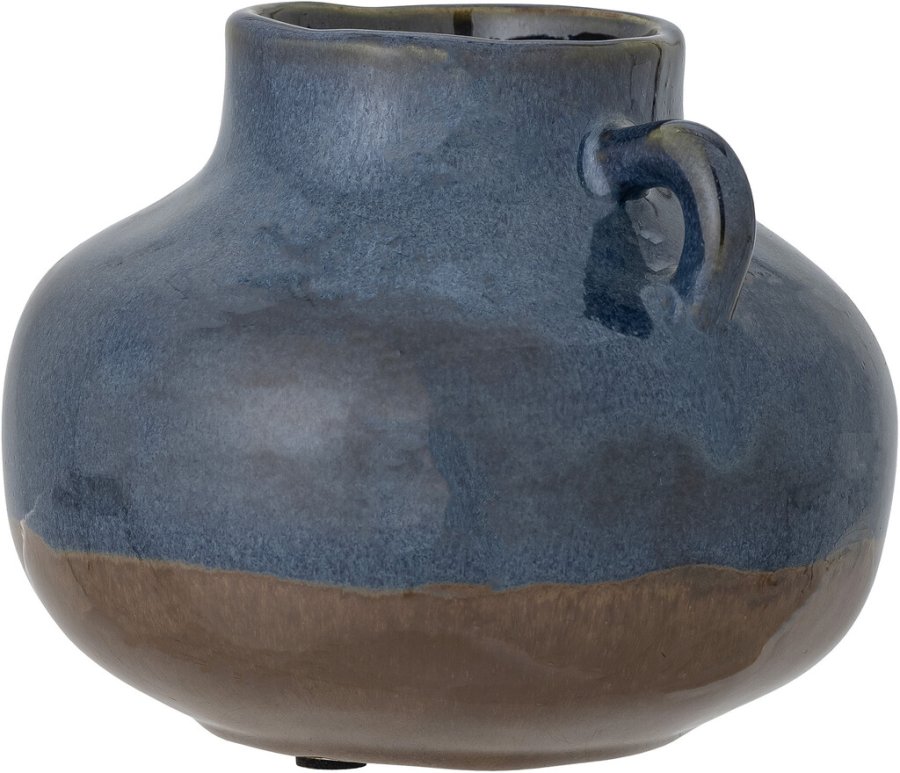 Creative Collection Tully Vase H13 cm, Blau