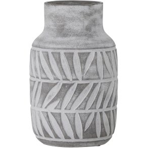 Bloomingville Saku Vase H27,5 cm, Grau