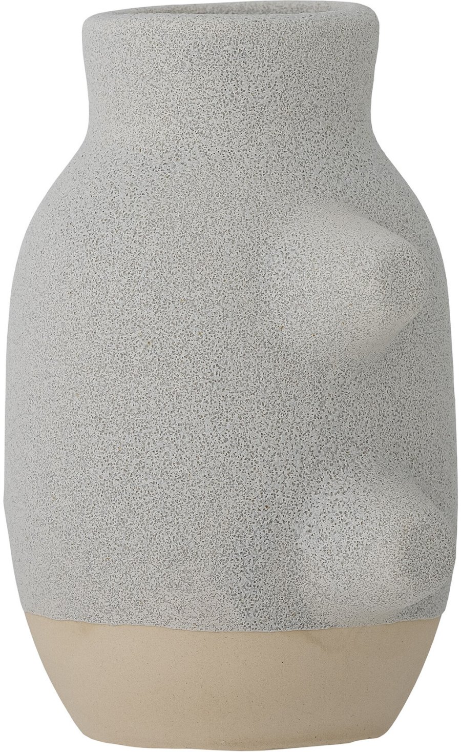 Bloomingville Birka Vase H16 cm, Weiß