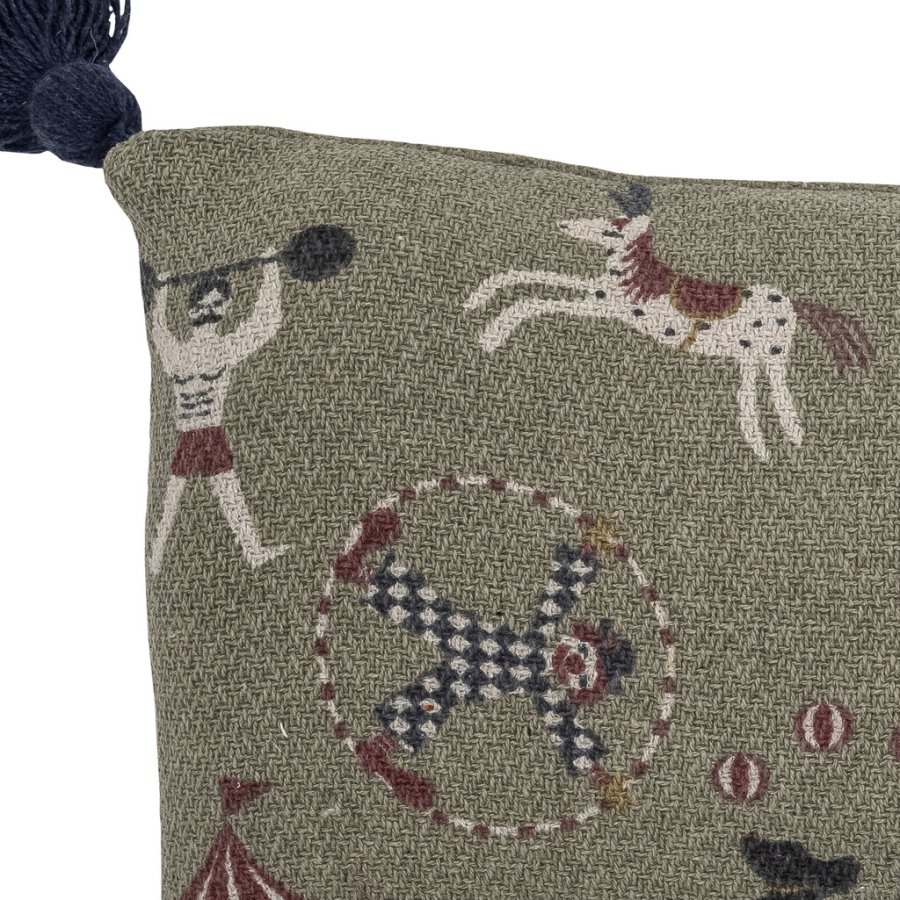 Bloomingville Mini Loome Pude 65x30 cm, Gr�n