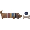 Bloomingville Mini Charlie Hunde-Teddy Bär 3 Teile 43 cm, Braun