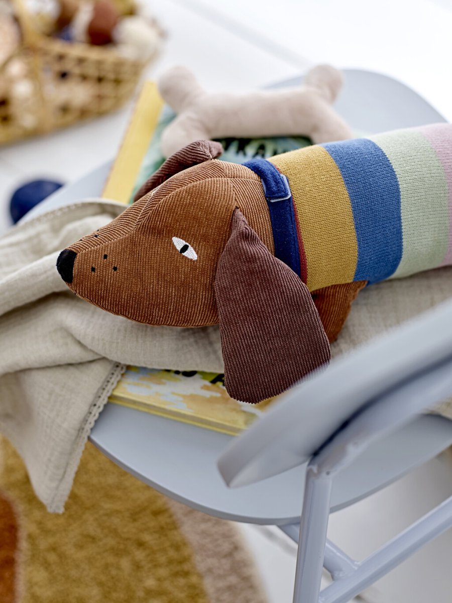 Bloomingville Mini Charlie Hunde-Teddy Bär 3 Teile 43 cm, Braun