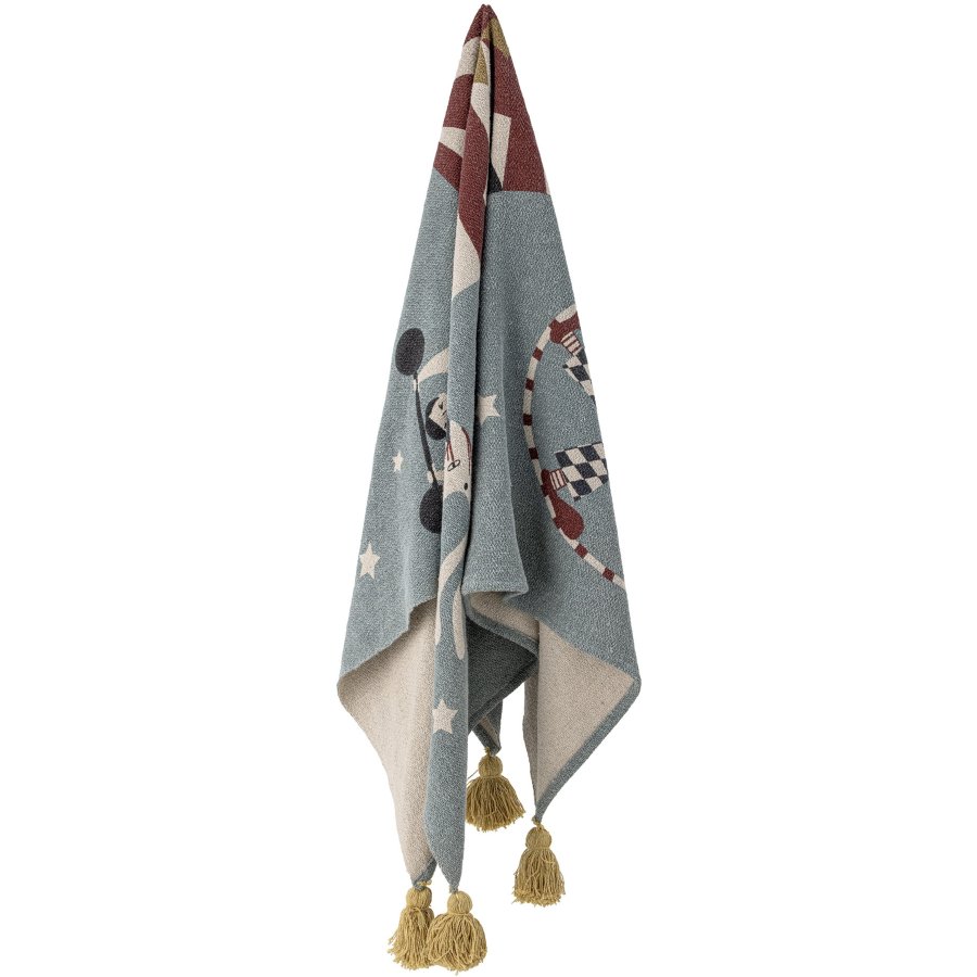 Bloomingville Mini Prana Plaid 160x130 cm, Bl�