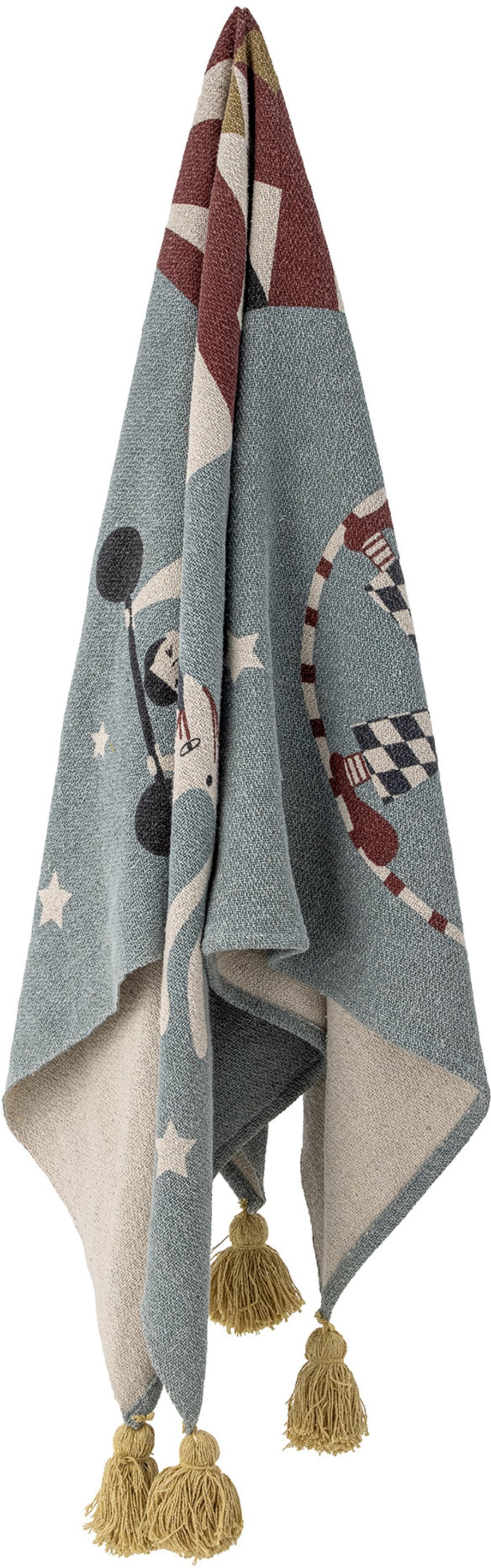 Bloomingville Mini Prana Plaid 160x130 cm, Bl�