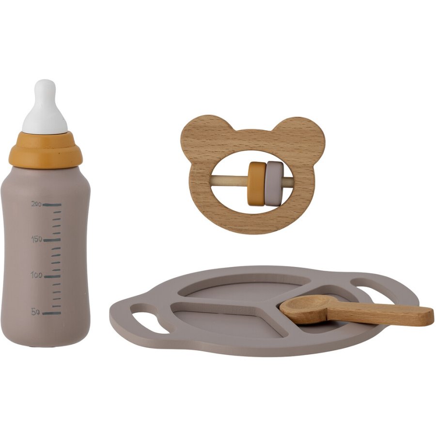 Bloomingville Mini Riina Spielset 4-teilig, Grau