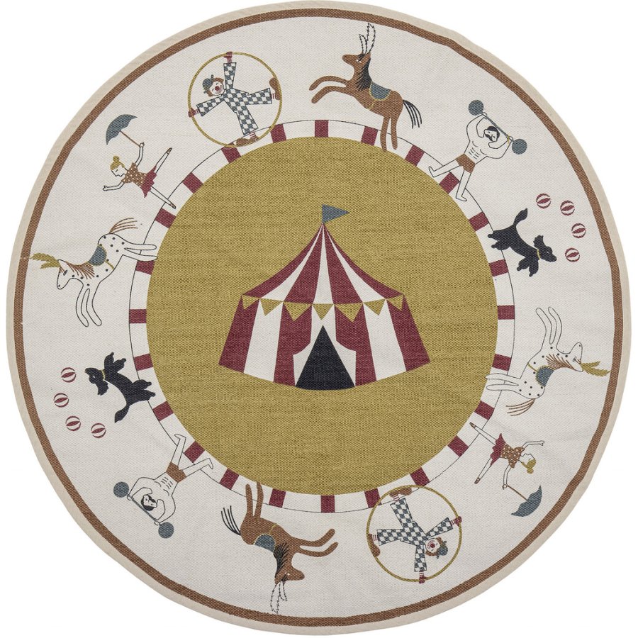 Bloomingville Mini Ville T�ppe �110 cm, Gul