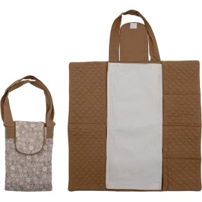 Bloomingville Mini Thanne Puslemåtte 74 cm, Brun