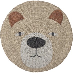 Bloomingville Mini Malla Tischset 38 cm, Braun