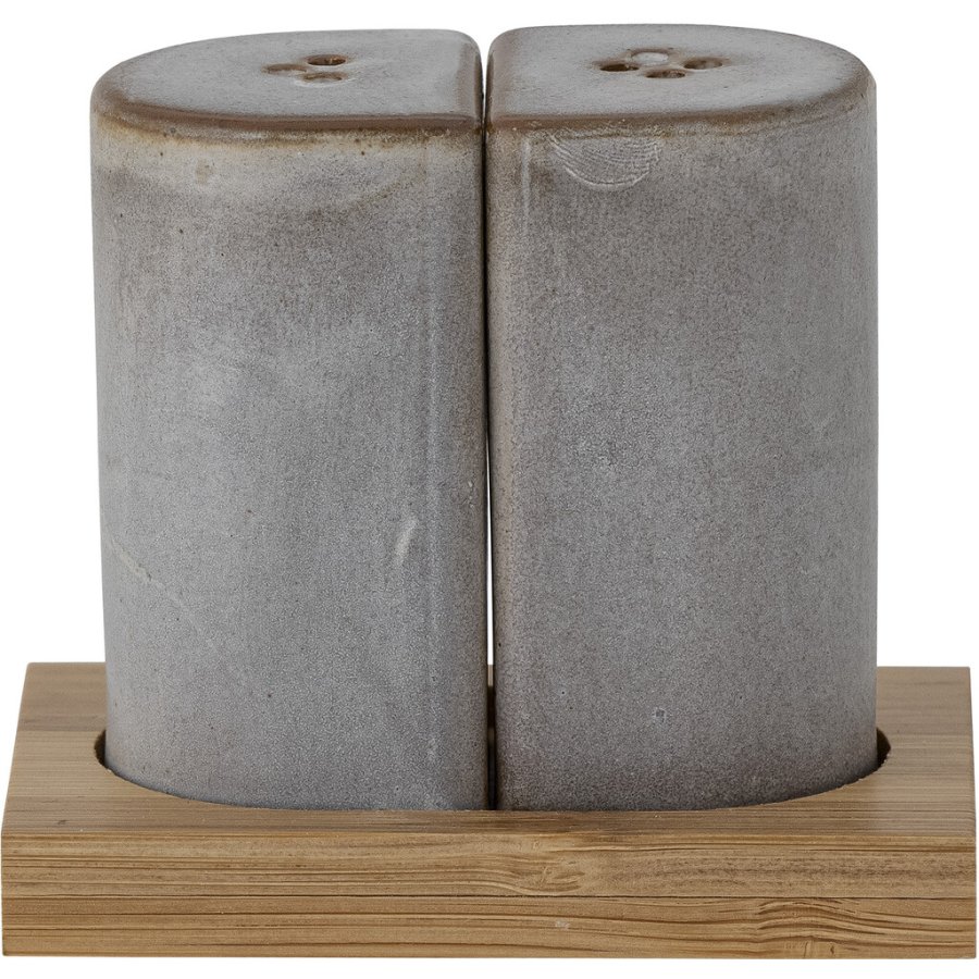 Bloomingville Josefine Salt og Peber m. Holder 2 stk, Gr