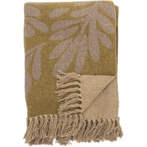 Bloomingville Lerche Decke 130x160 cm, Gelb