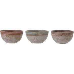 Creative Collection Aster Schale 3er Set 11 cm, Braun