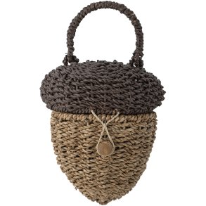 Bloomingville Mini Pippa Taske H19 cm, Brun