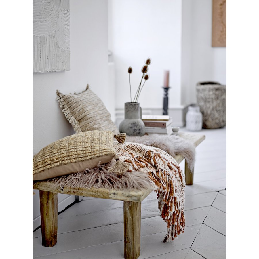 Bloomingville Febbie Pude 45x45 cm, Natur