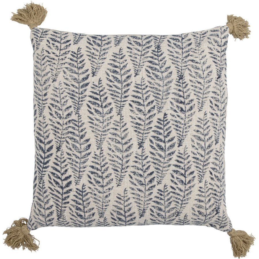 Bloomingville Farida Kissen 45x45 cm, Blau