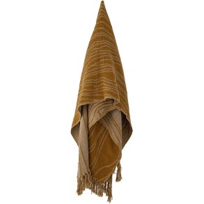 Bloomingville Ginna Plaid 130x160 cm, Brun