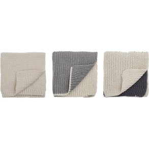 Creative Collection Odette Karklud 3 stk. 27x27 cm, Gr