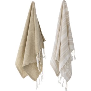 Creative Collection Viche Viskestykke 2 stk. 70x45 cm, natur