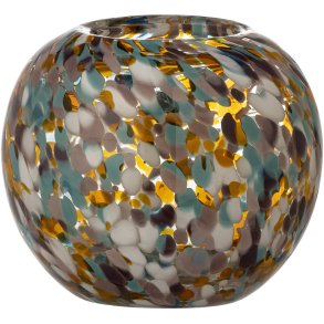 Bloomingville Vidia Teelichthalter H12 cm, Orange