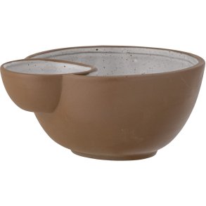 Creative Collection Jocelyn Schale H7 cm, Braun