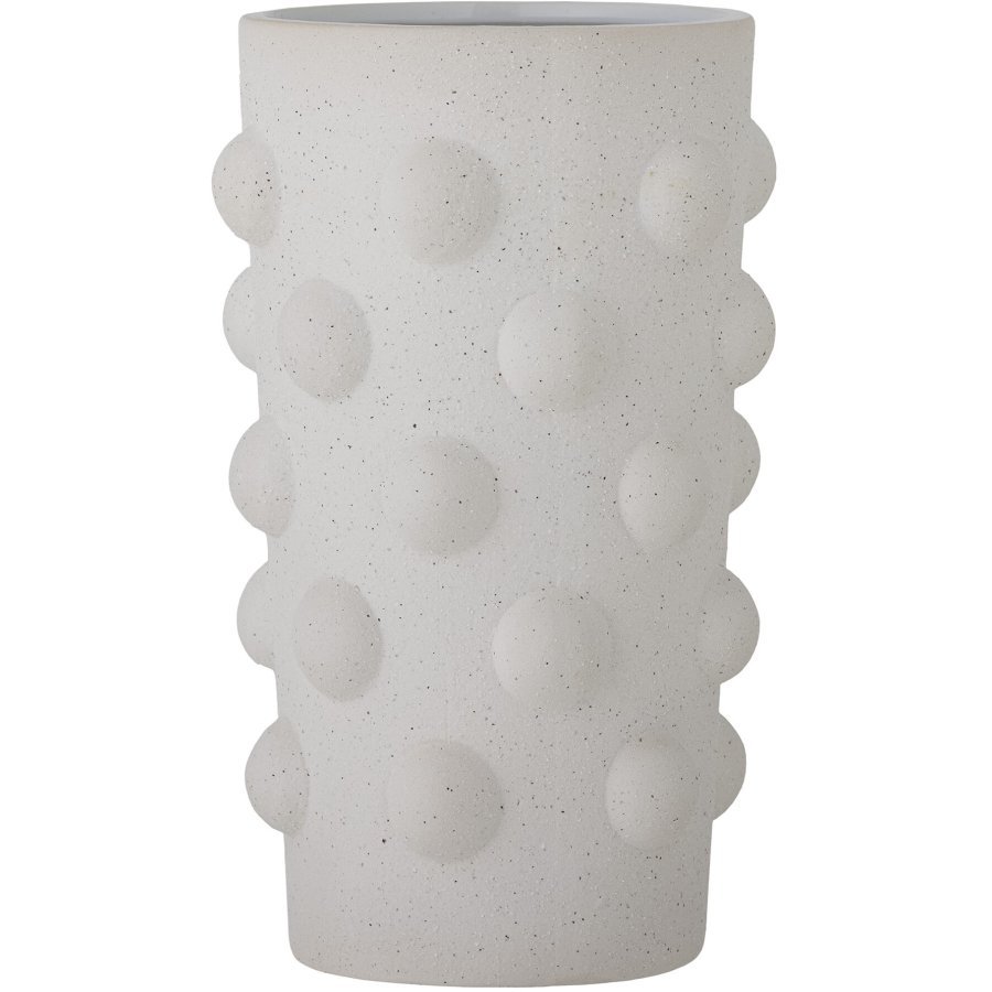 Bloomingville Artan Vase H24,5 cm, Weiß